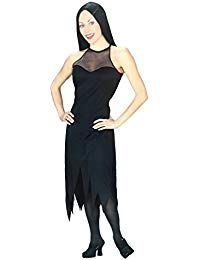Adult Witch Dress Costume Black (Small 6-8) 