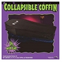 Fun World Men's Collapsible Coffin Halloween Decoration, Black, Standard - 
