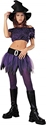 Disguise Womens Wicked Witch Halloween Costume, Purple/Black, 7-9 