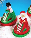 Set of 2 Santa and Frosty Bumper Car Set 