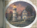 Imperial Thomas Kinkade Painter of Light - Instant Wall Stencils - Victorian Lighthouses 