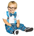 Boys Baby Genius Nerd Infant & Toddler Costume 