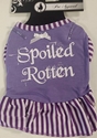 Spoiled Rotten T-shirt for Dogs (Large, Purple) 