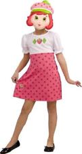 Strawberry Shortcake Costume Small 4-6 Dress and Mask Set 