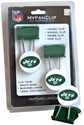 NFL New York Jets Football MyFanClip Multipurpose (Pack of 2) Paper Office Clip 