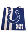 NFL Indianapolis Colts Football Tote Bag Purse Two-Tone Blue White Striped 