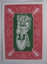Bicycle 225 Red Deck Green Santa Maiden Back Playing Cards - 