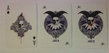 Bicycle Karnival Blue Death Heads Annihilation Edition Playing Cards - 