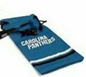 Carolina Panthers NFL Football Sunglass or Eyeglass Microfiber Drawstring Bag  