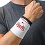 Cincinnati Reds FanBand White Jersey Wristband - 