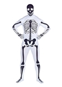 Reverse Skeleton Skin Suit Mens Costume Large 