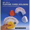 Triangle Playing Card Holders Set of 4 Triangle Playing Card Holders Set of 4