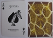 Bicycle Giraffe Deck Playing Cards Brown Yellow White Skin Back Design - 