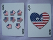 Bicycle Red, White and Blue Series 2 with Rectangle Patch Design Playing Cards - 