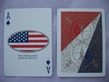 Bicycle Red, White and Blue Series 6 Oval Design Playing Cards - 
