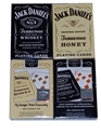 Lot 2 Jack Daniels Black & Gold Tennessee Honey Whiskey Playing Cards 