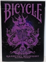 Bicycle Karnival Midnight Purple Deck Playing Cards 