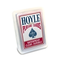 Hoyle Red Clear 100% plastic Waterproof 