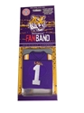 Fan Band Louisiana State Tigers Wristband FanBand Fan Bands Sweatbands LSU 