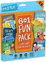 Hoyle 6 in 1 Fun Pack 6 Card Games Fun for Ages 3+ 