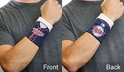 Fan Band MLB Minnesota Twins Wristband with Embroidered Designs, Collectible 