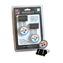 Pittsburgh Steelers MyFanClip Multipurpose Clips (Pack of 2) Paper Office Clips 