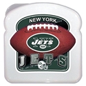 New York Jets NFL Licensed BPA Free Sandwich Lunch Container 
