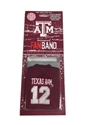 Fan Band Texas A&M Aggies Wristband FanBand Fan Bands Sweatbands Football 