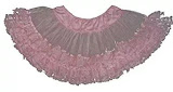 Popcandy Cinema Secrets Pink Lace Trimmed Petticoat Standard up to Size 12 